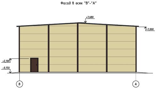 Склад 972 м²